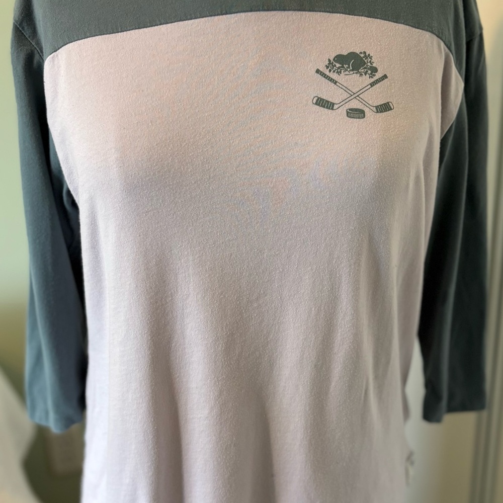 Roots Women’s Two-Tone Hockey Raglan Shirt